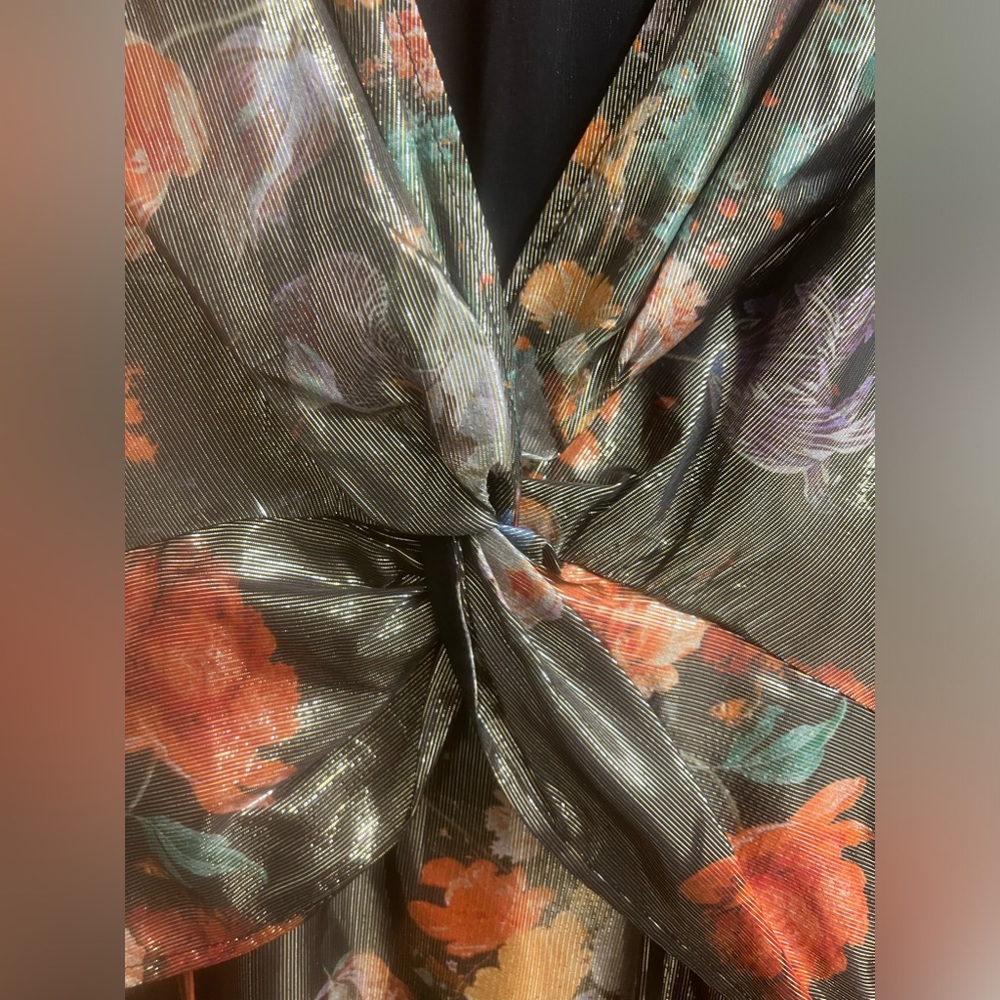 Anthropologie Caballero Deep V-Neck Maxi Dress - Picture 11 of 16